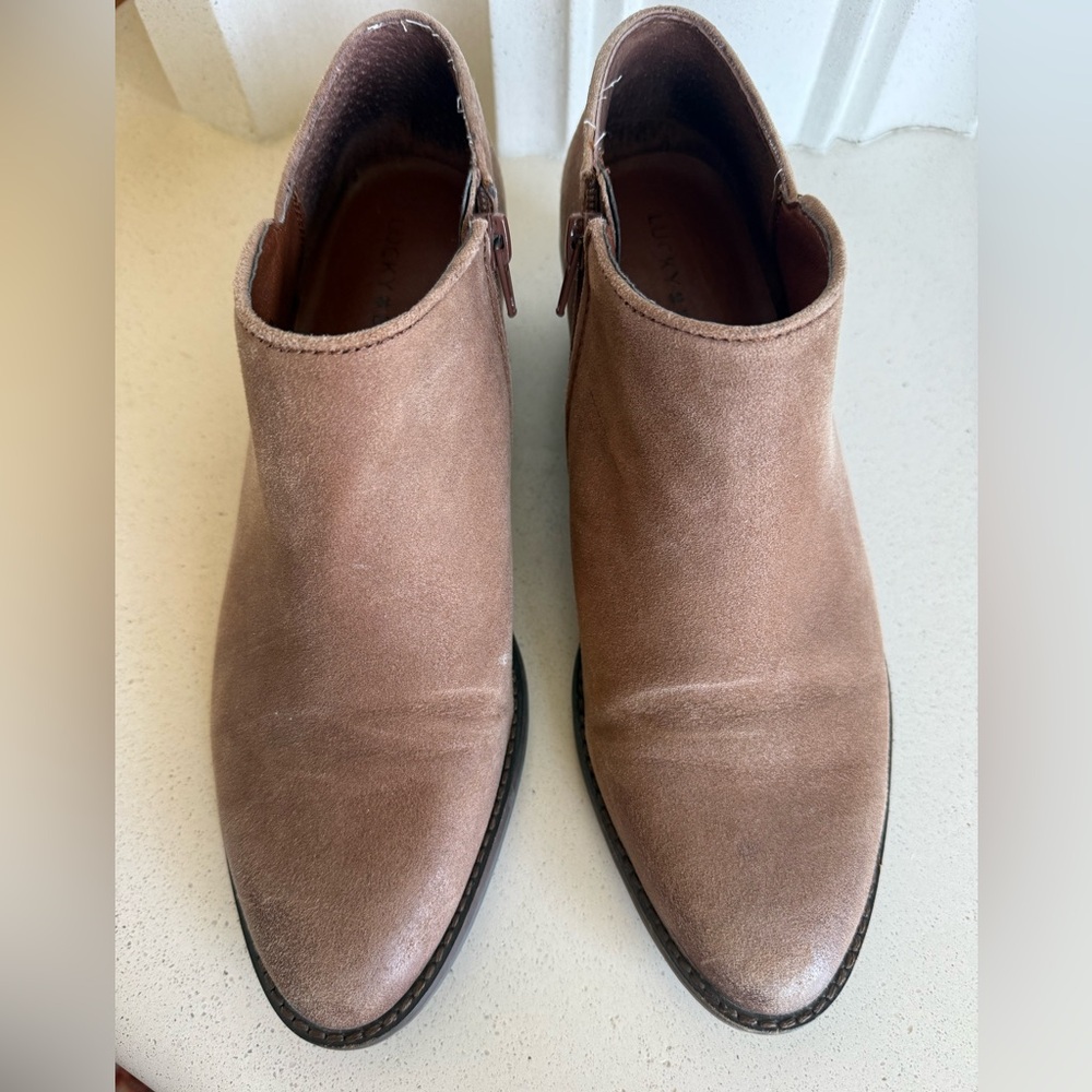 Women’s real leather booties 9M/39 - Picture 3 of 8